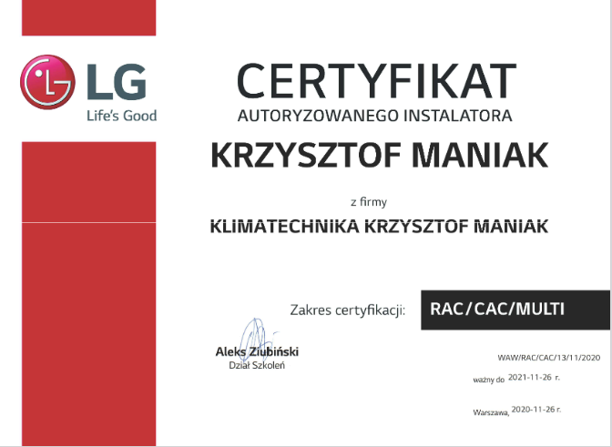 certyfikat-LG